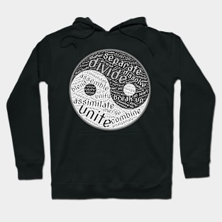 Ying and Yang inspiration design Hoodie